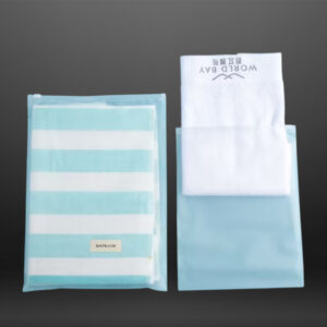 Frosted Zipper Bag for Shirt Packaging